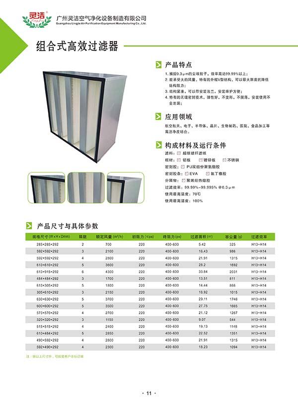 組合式高效黄瓜视频网页版使用壽命及更換周期