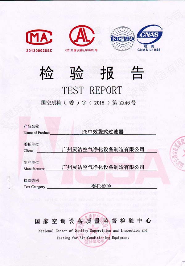 中效袋式黄瓜视频网页版檢測報告